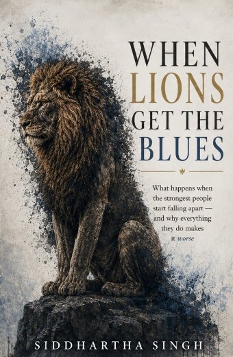 Cover of When Lions Get the Blues by Siddhartha Singh
